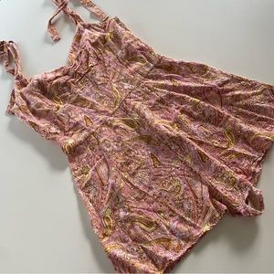 Forever 21 Patterened Paisly Spring Romper